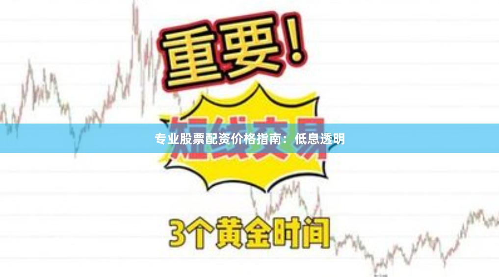 专业股票配资价格指南：低息透明